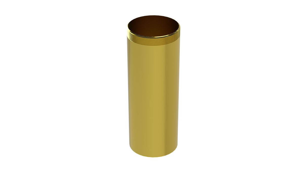 4" 1-1/2" T.O.E. Extension Tube - 20GA (3835-4RB)