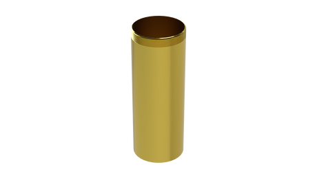 4" 1-1/2" T.O.E. Extension Tube - 20GA (3835-4RB)