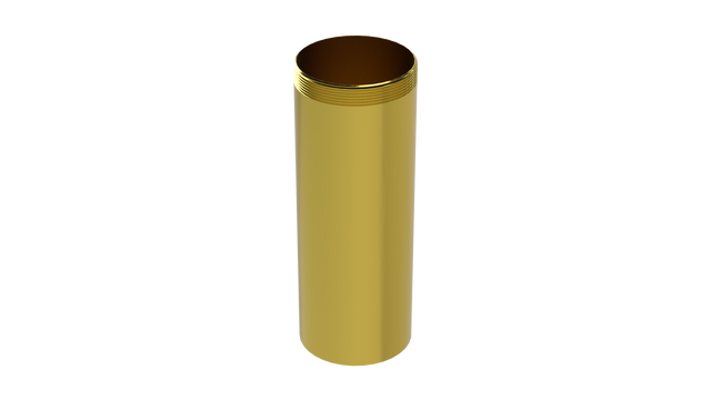 4" 1-1/2" T.O.E. Extension Tube - 20GA (3835-4RB)