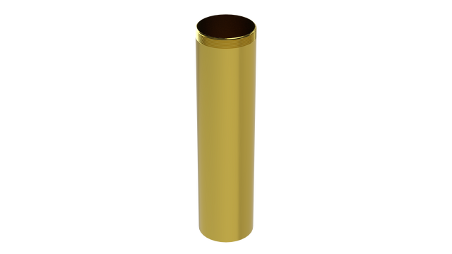 6" 1-1/2" T.O.E. Extension Tube - 20GA (3835-6RB)
