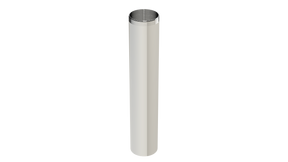 8" 1-1/2" T.O.E. Extension Tube - 20GA (3835-8CP)
