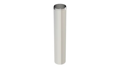 8" 1-1/2" T.O.E. Extension Tube - 20GA (3835-8CP)