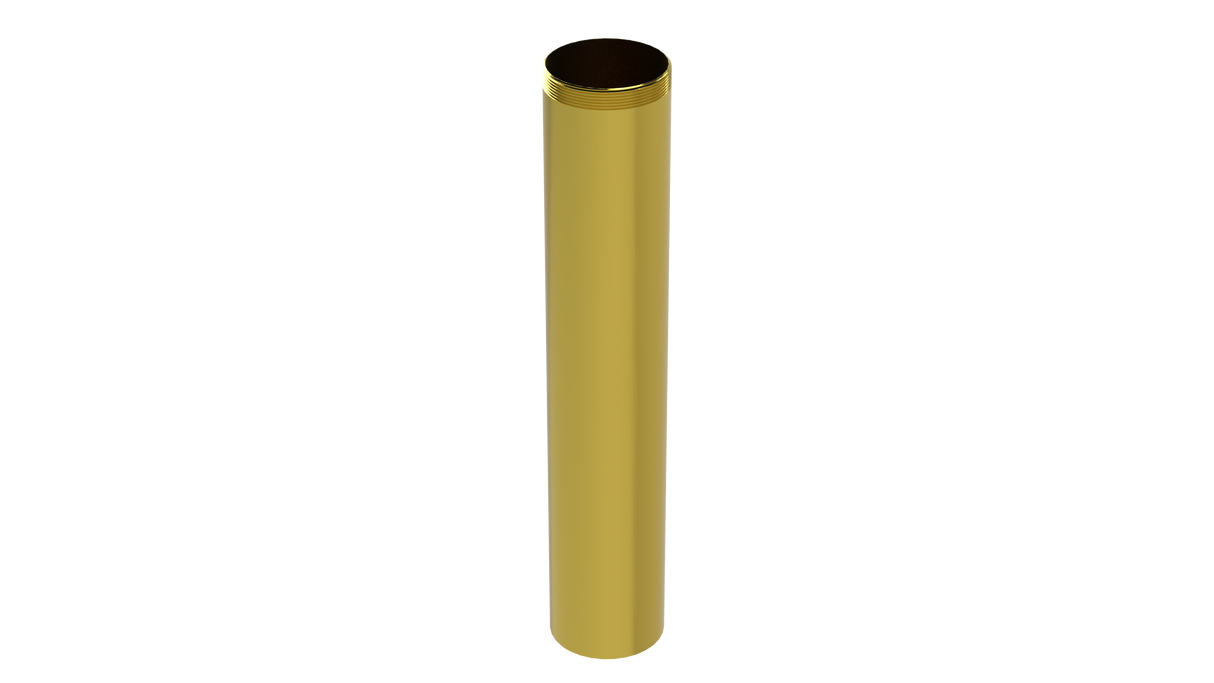 8" 1-1/2" T.O.E. Extension Tube - 20GA (3835-8RB)