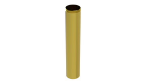 8" 1-1/2" T.O.E. Extension Tube - 20GA (3835-8RB)