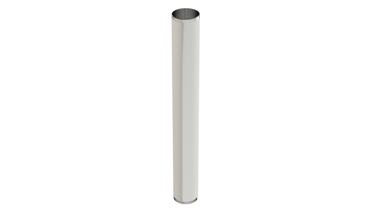 12" 1-1/2" T.B.E. Extension Tube - 20GA (3836-12CP)