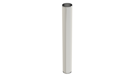 12" 1-1/2" T.B.E. Extension Tube - 20GA (3836-12CP)