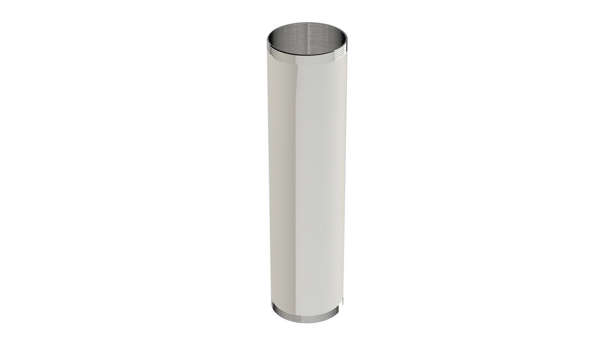 6" 1-1/2" T.B.E. Extension Tube - 20GA (3836-6CP)