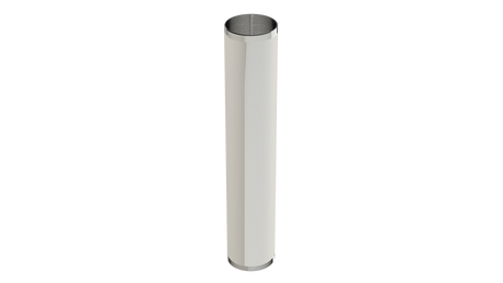 8" 1-1/2" T.B.E. Extension Tube - 20GA (3836-8CP)