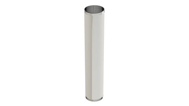 8" 1-1/2" T.B.E. Extension Tube - 20GA (3836-8CP)