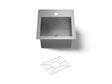 Vault™ 15" top-/undermount bar sink