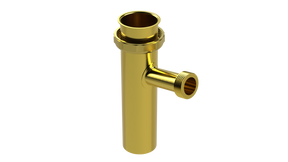 6" 1-1/2" Direct Connect Dishwasher Tailpiece - 20GA (3850-6)