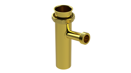 6" 1-1/2" Direct Connect Dishwasher Tailpiece - 20GA (3850-6)