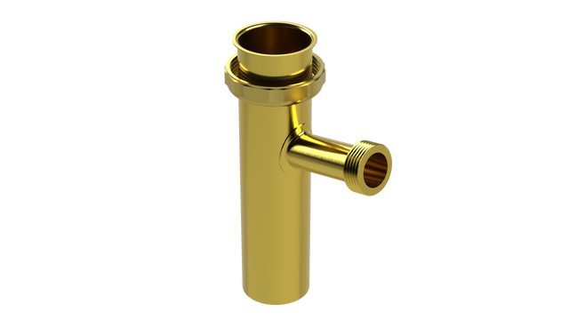 6" 1-1/2" Direct Connect Dishwasher Tailpiece - 20GA (3850-6)