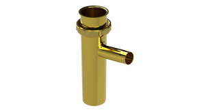 6" 1-1/2" Direct Connect Dishwasher Tailpiece - 20GA (3850A-6)