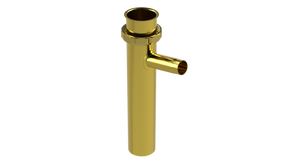 8" 1-1/2" Direct Connect Dishwasher Tailpiece - 20GA (3850A-8)