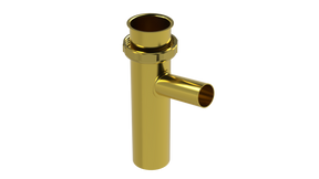 6" 1-1/2" Direct Connect Dishwasher Tailpiece - 20GA (3855-6)