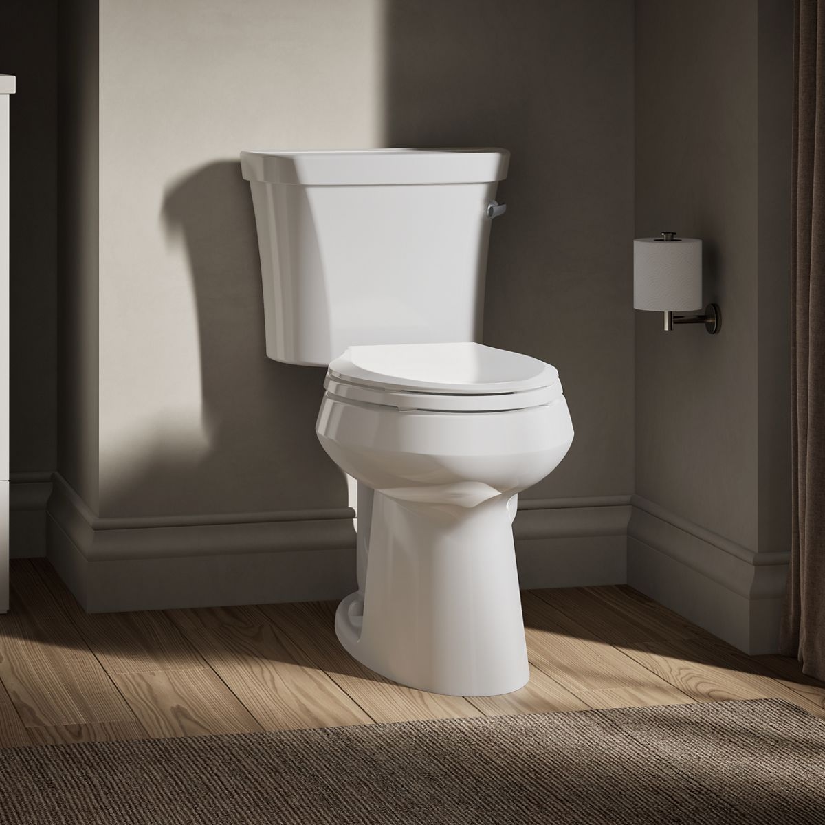 Highline® Two-piece elongated toilet, 1.28 gpf