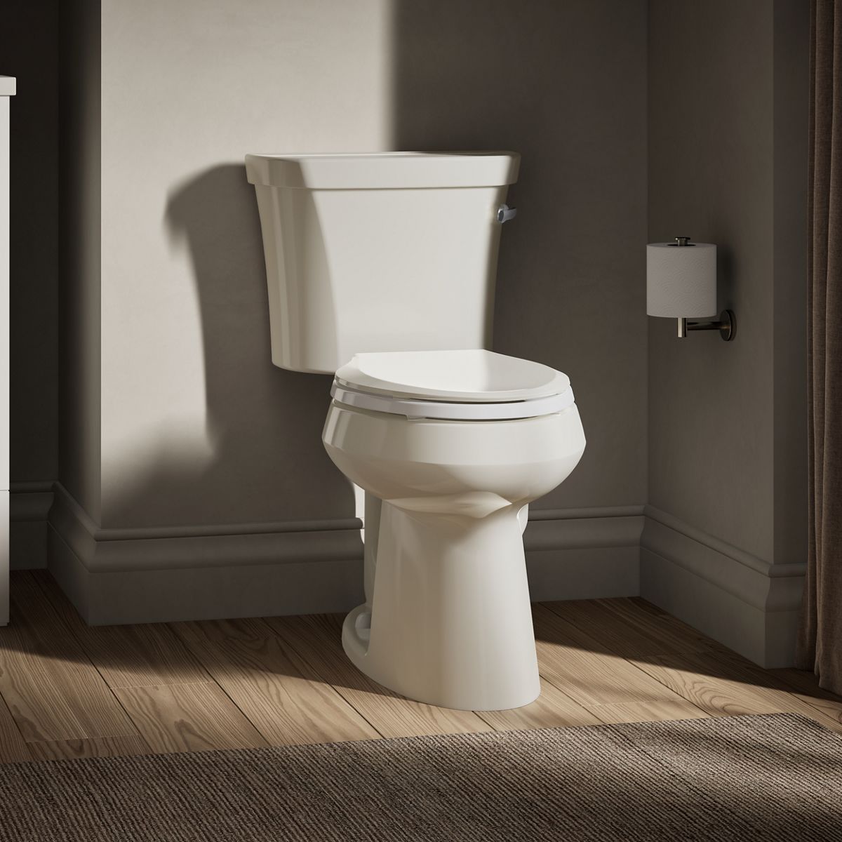 Highline® Two-piece elongated toilet, 1.28 gpf