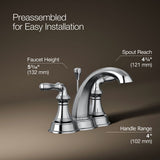 Devonshire® Centerset bathroom sink faucet, 1.2 gpm