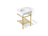 Claude™ by Studio McGee 24" rectangular console table bathroom sink