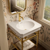 Claude™ by Studio McGee 24" rectangular console table bathroom sink