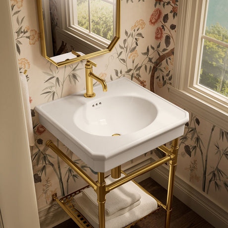 Claude™ by Studio McGee 24" rectangular console table bathroom sink
