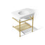 Claude™ by Studio McGee 30" rectangular console table bathroom sink