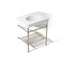 Claude™ by Studio McGee 30" rectangular console table bathroom sink