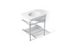 Claude™ by Studio McGee 30" rectangular console table bathroom sink