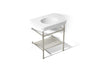 Claude™ by Studio McGee 30" rectangular console table bathroom sink