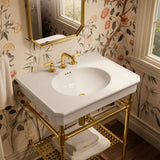 Claude™ by Studio McGee 30" rectangular console table bathroom sink