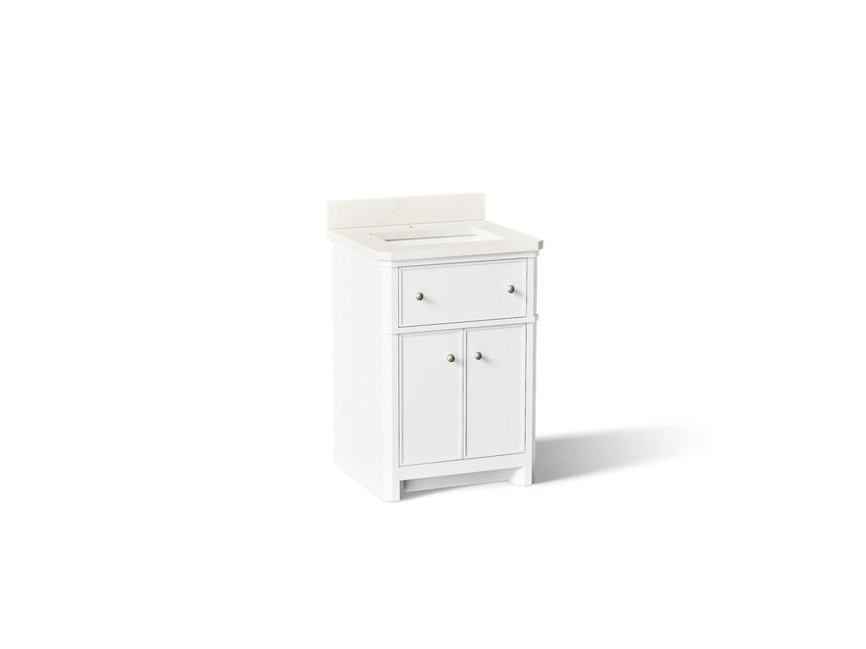 Claude™ by Studio McGee 24" bathroom vanity cabinet with sink and quartz top