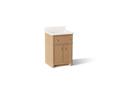Claude™ by Studio McGee 24" bathroom vanity cabinet with sink and quartz top