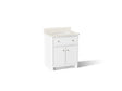 Claude™ by Studio McGee 30" bathroom vanity cabinet with sink and quartz top