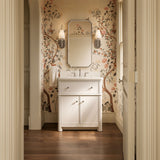 Claude™ by Studio McGee 30" bathroom vanity cabinet with sink and quartz top