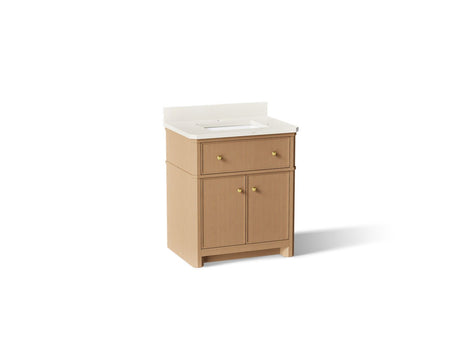 Claude™ by Studio McGee 30" bathroom vanity cabinet with sink and quartz top