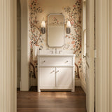 Claude™ by Studio McGee 36" bathroom vanity cabinet with sink and quartz top