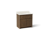 Claude™ by Studio McGee 36" bathroom vanity cabinet with sink and quartz top
