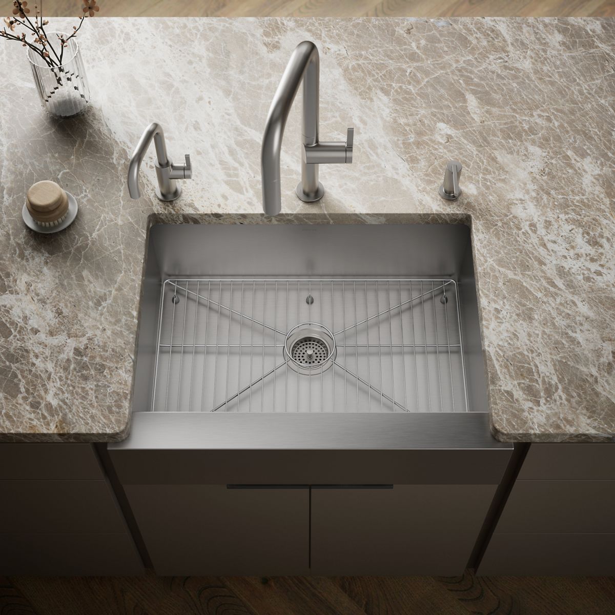 Vault™ 29-1/2" undermount single-bowl farmhouse kitchen sink