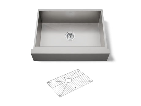 Vault™ 29-1/2" undermount single-bowl farmhouse kitchen sink