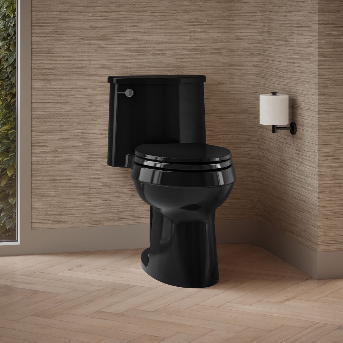 Adair® One-piece elongated toilet, 1.28 gpf