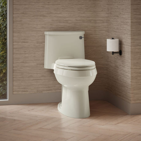 Adair® One-piece elongated toilet, 1.28 gpf
