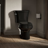 Wellworth® Two-piece round-front toilet, 1.28 gpf