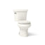 Wellworth® Two-piece round-front toilet, 1.28 gpf