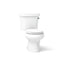 Wellworth® Two-piece round-front toilet, 1.28 gpf