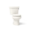 Wellworth® Two-piece round-front toilet, 1.28 gpf