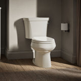 Wellworth® Two-piece elongated toilet, 1.28 gpf