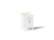 Hadron™ 24" bathroom vanity cabinet with sink and quartz top