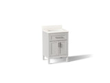 Hadron™ 24" bathroom vanity cabinet with sink and quartz top