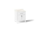 Hadron™ 30" bathroom vanity cabinet with sink and quartz top